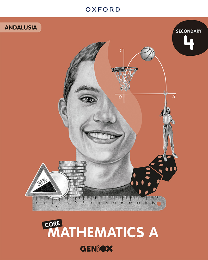 Portada del libro Geniox SA para Mathematics A 4 ESo de Oxford University Press