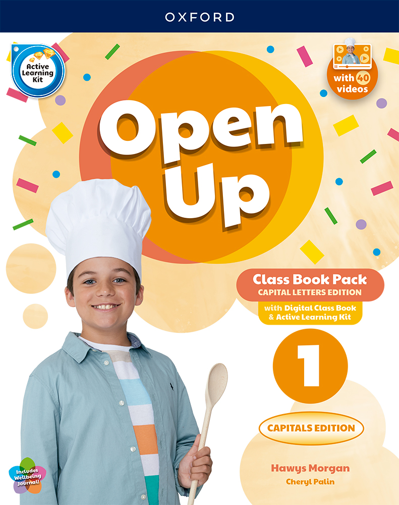 Open Up 1 - Class Book Capital Letters