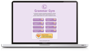 Imagen de la interfaz Grammar Gym