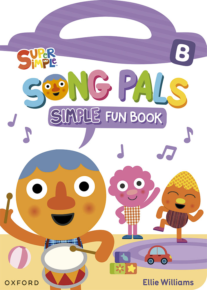 Portada del libro de inglés Song Pals Simple Fun Book nivel B