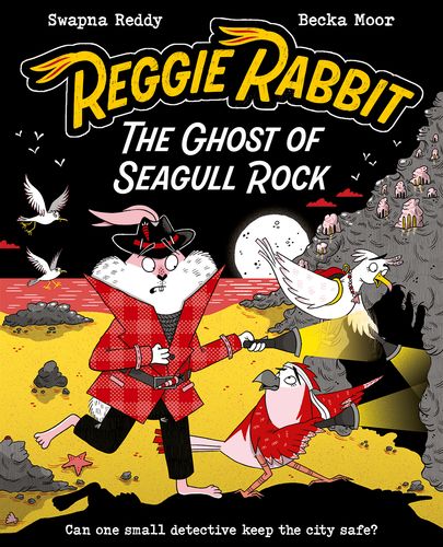 Portada del libro Reggie Rabbit- The Ghost of Seagull Rock