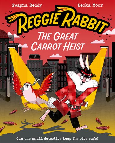 Portada del libro Reggie-Rabbit-The-Great-Carrot-Heist