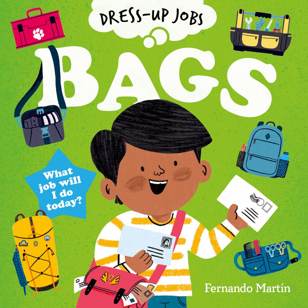 Portada del libro Bags de la colección Dress-Up Jobs de Oxford University Press
