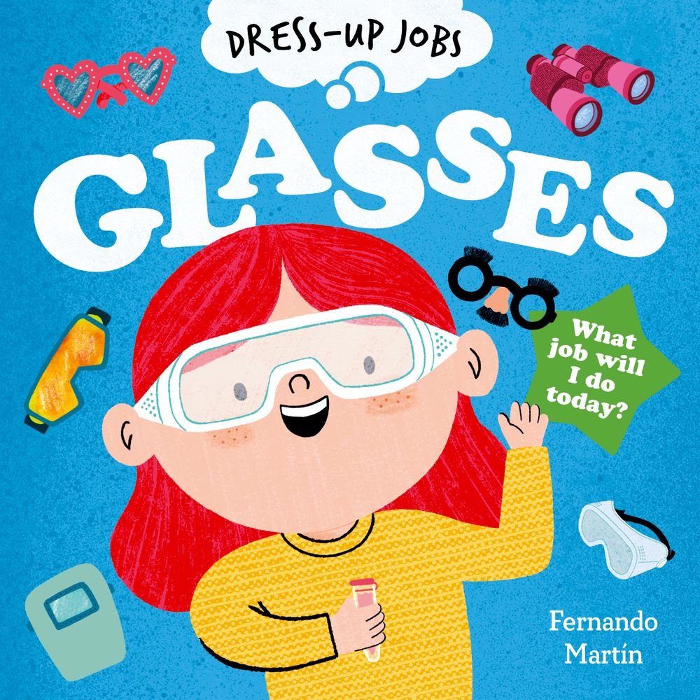 Portada del libro Glasses de la colección Dress-Up Jobs de Oxford University Press
