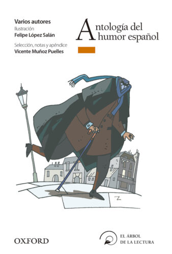 Portada del libro Antología del humor español de la colección El Árbol de la LEectura de Oxford University Press