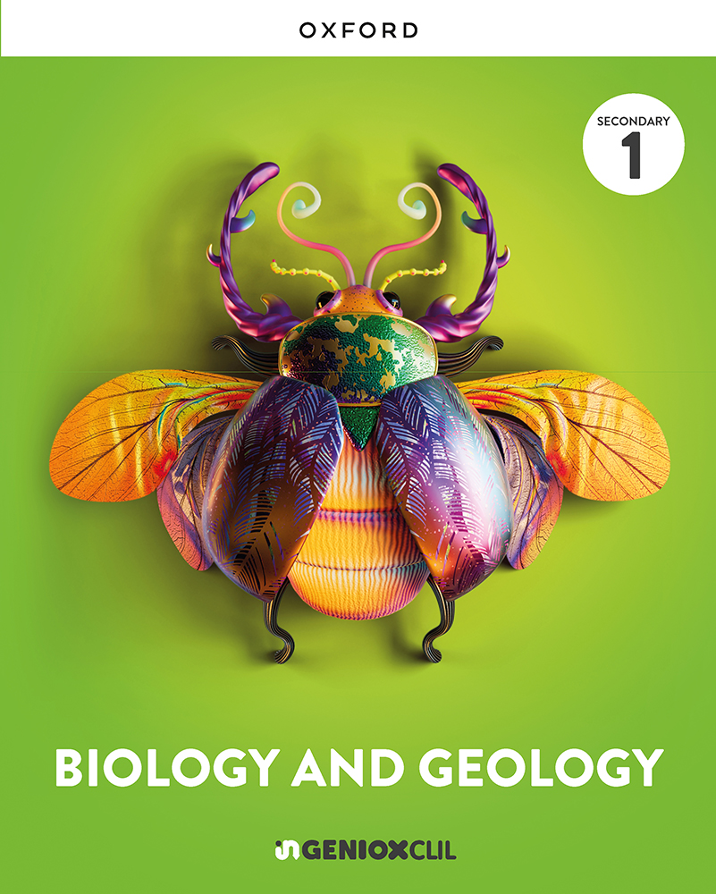 Portada del libro Biology and Geology inGENIOX CLIL 1