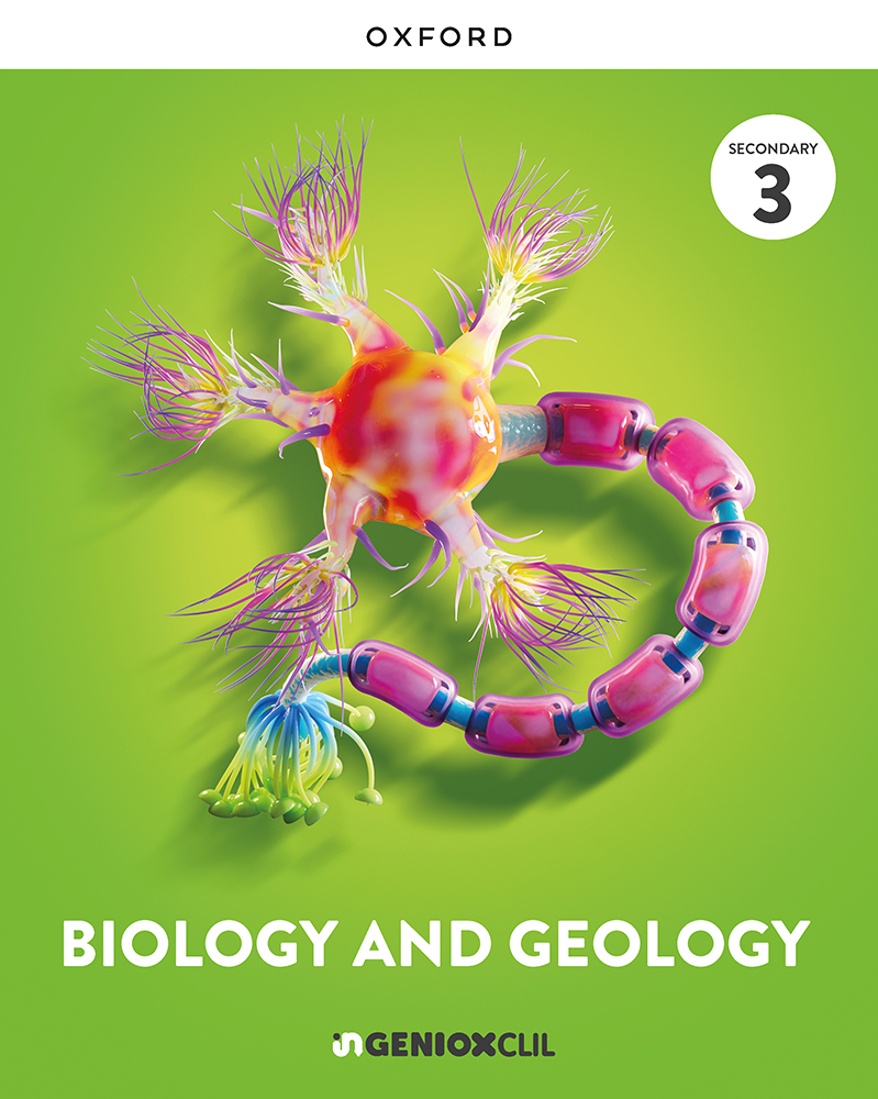 Portada del libro Biology and Geology inGENIOX CLIL 3