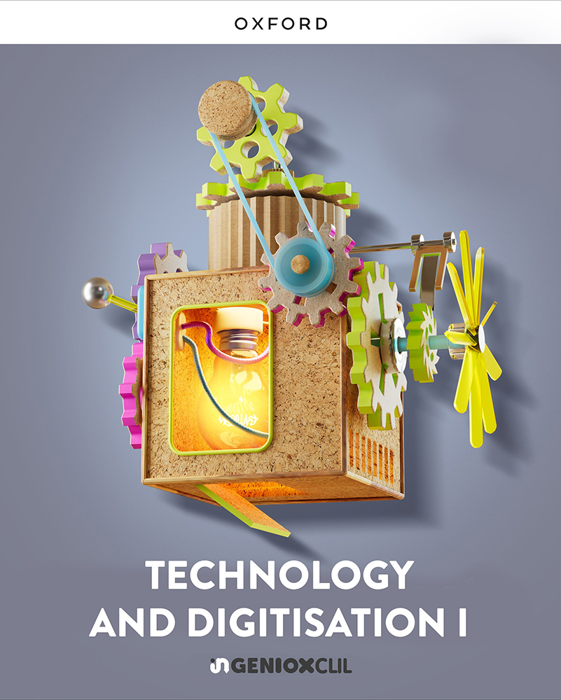 Portada del libro Technology and Digitisation inGENIOX CLIL I