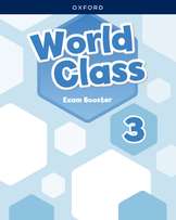 Portada del World Class Exam Booster nivel 3 de Oxford University Press