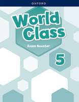 Portada del World Class Exam Booster nivel 5 de Oxford University Press