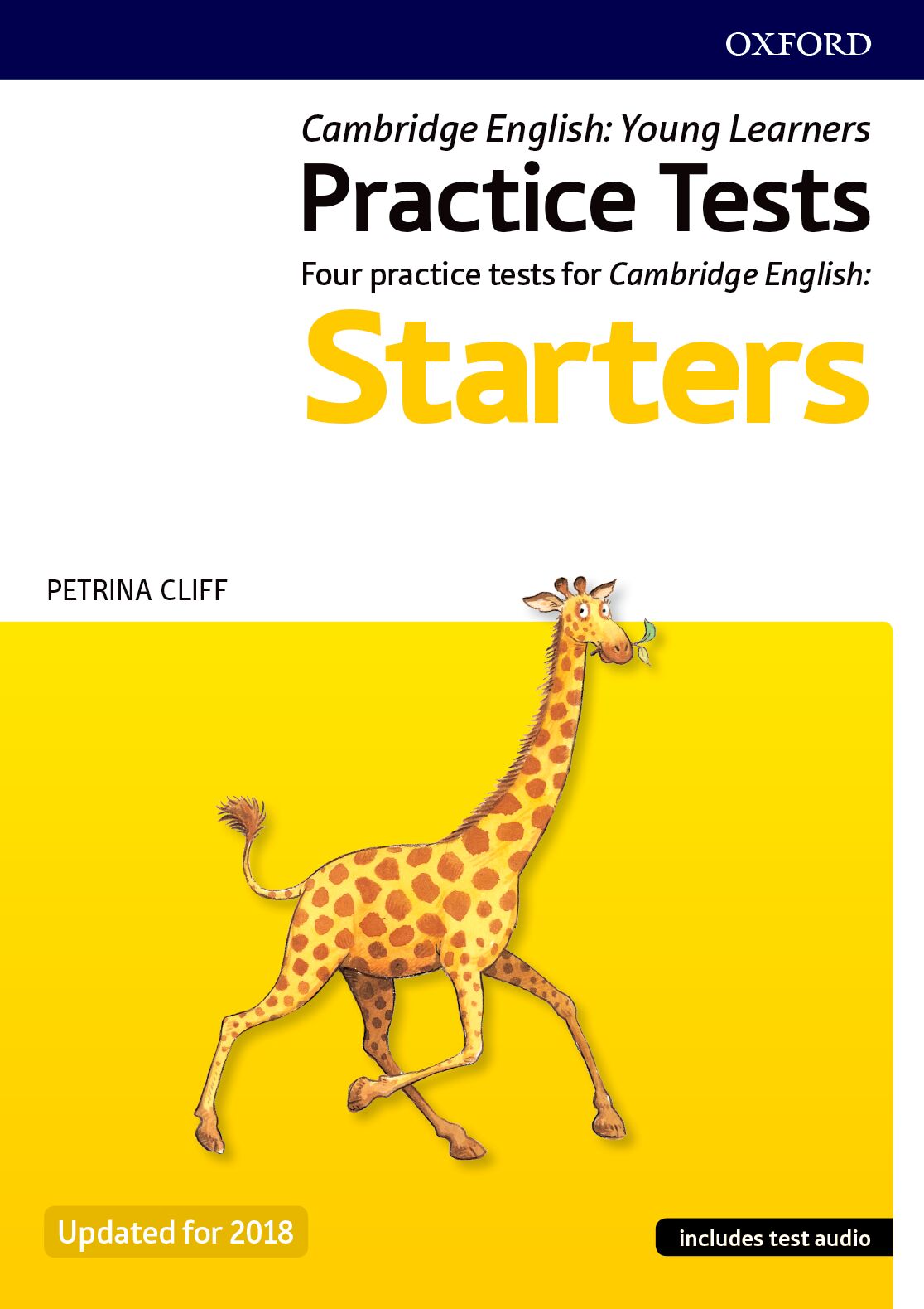 Portada del libro: Cambridge English Qualifications Young Learners Practice Tests: Starters