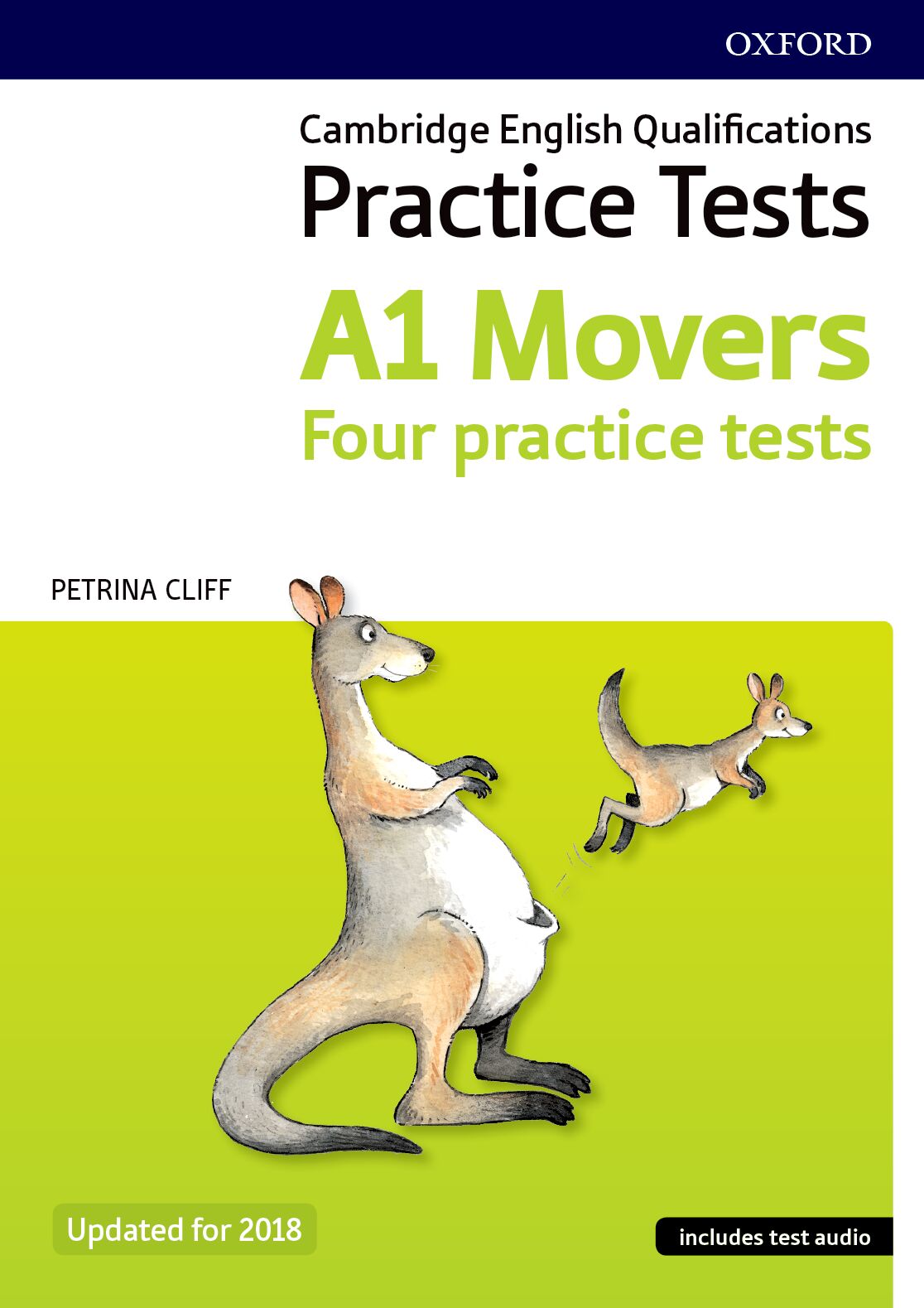 Portada del libro: Cambridge English Qualifications Young Learners Practice Tests: A1 Movers