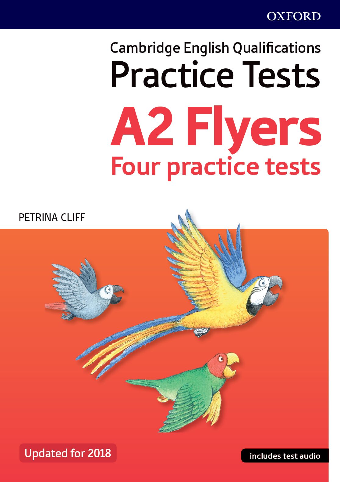 Portada del libro: Cambridge English Qualifications Young Learners Practice Tests: A2 Flyers