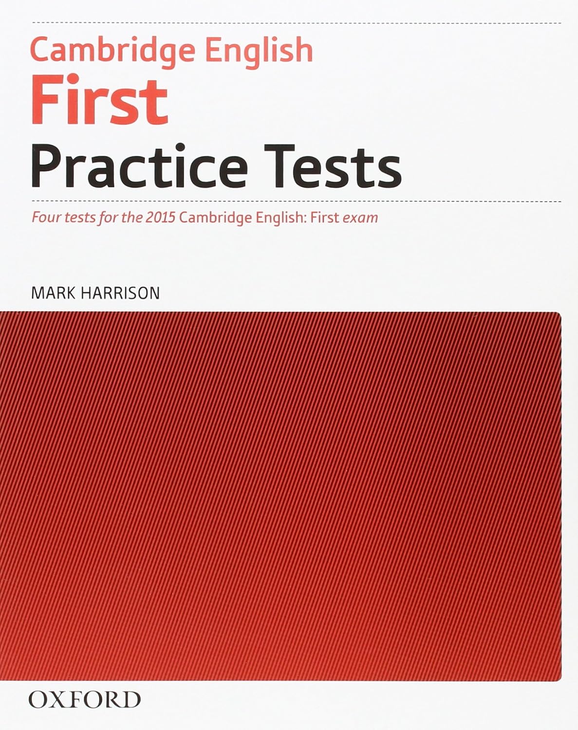Portada del libro: Cambridge English Practice Test First